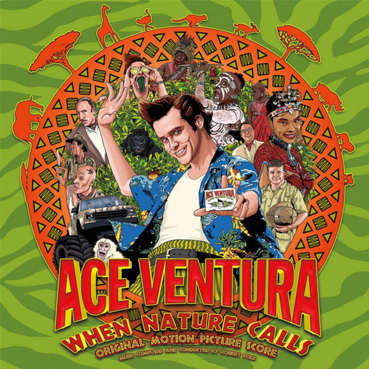 Pre-Order: Robert Folk  (Colv) (Grn) - Ace Ventura: When Nature Calls - O.S.T. [Colored Vinyl]