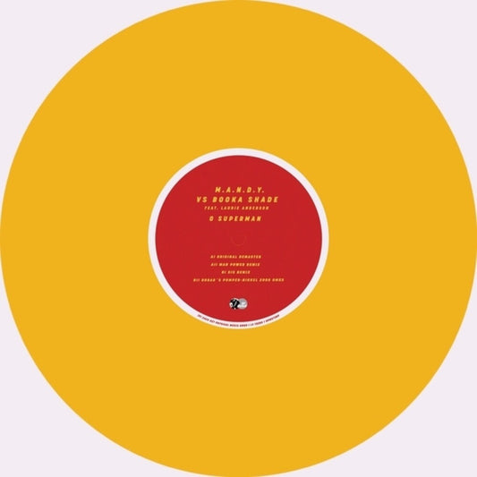 Pre-Order: Mandy / Booka Shade / Laurie Anderson - O Superman 2025 [Colored Vinyl] (Ep) (Ylw)