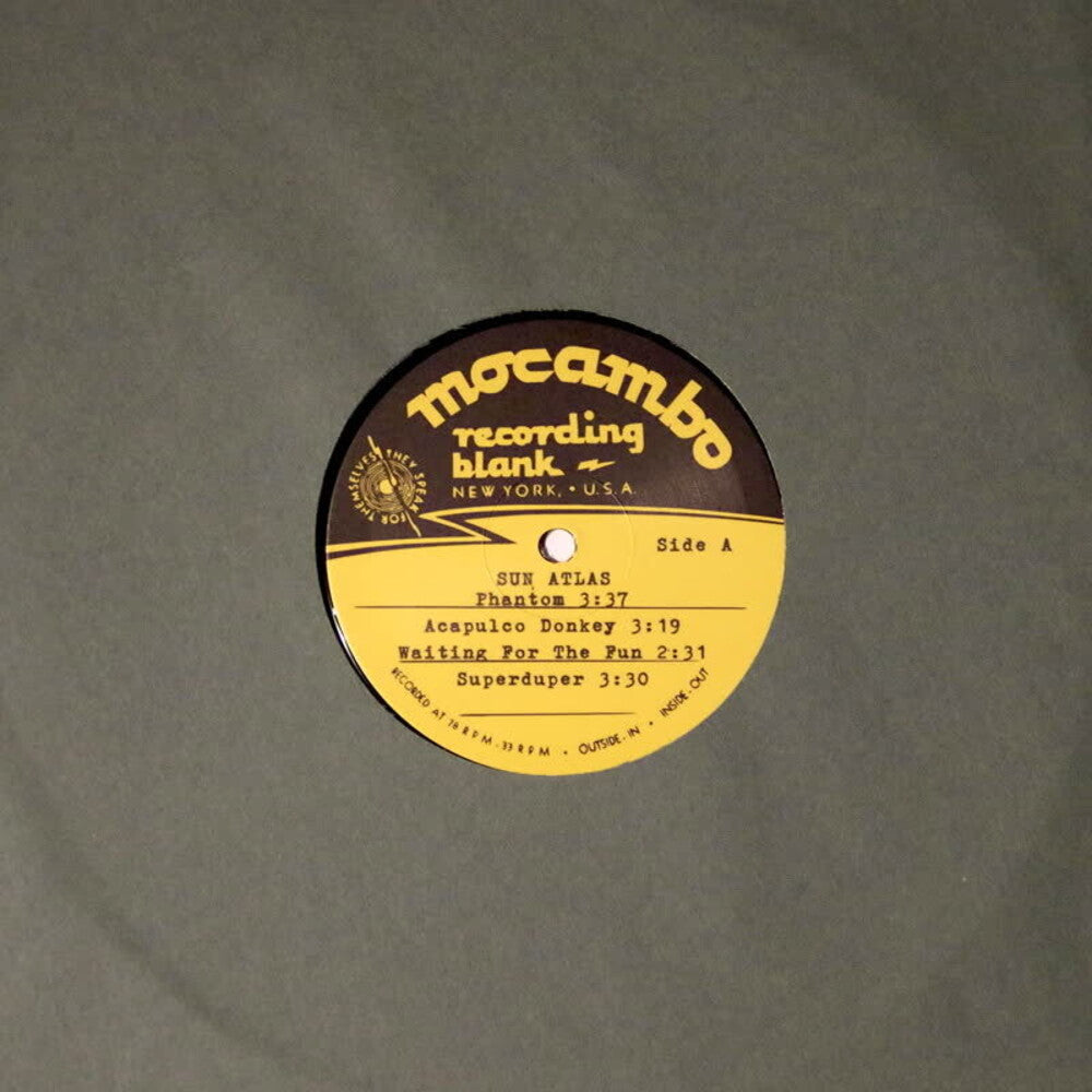 Sun Atlas - Sun Atlas (10in) (Ep) [12" Vinyl]