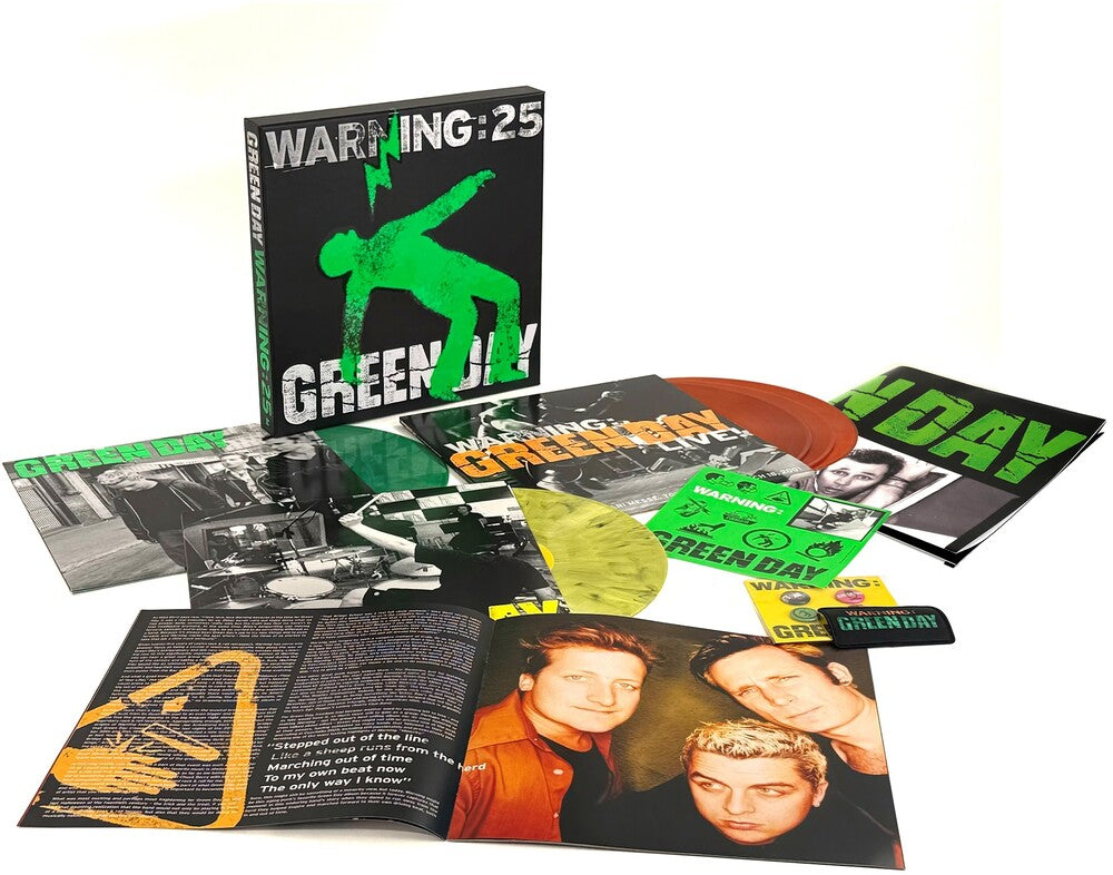 Green Day - Warning (25th Anniversary Deluxe Edition) [Green, Yellow, and Orange LP]