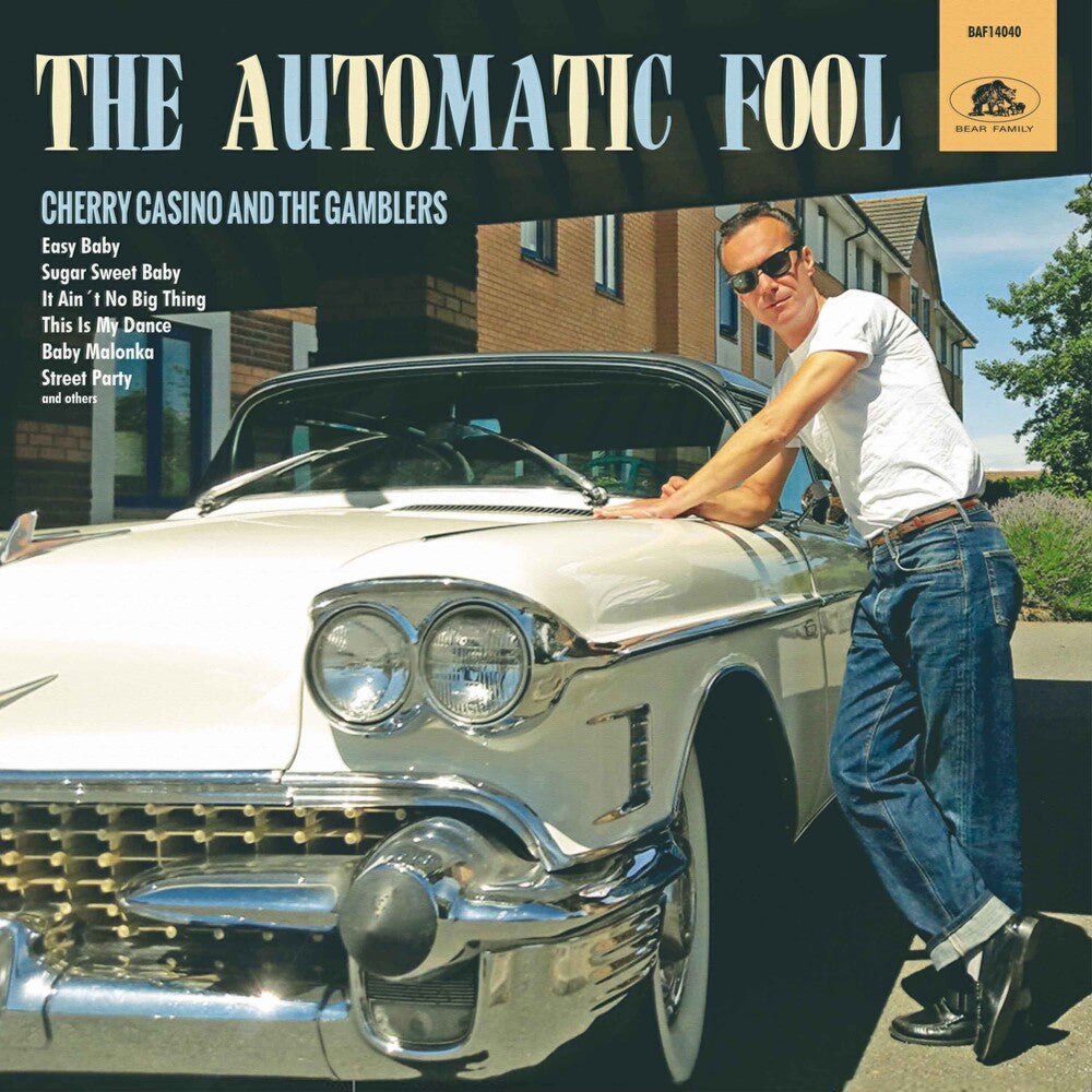 the album cover for Cherry Casino & The Gamblers - Automatic Fool (10in)