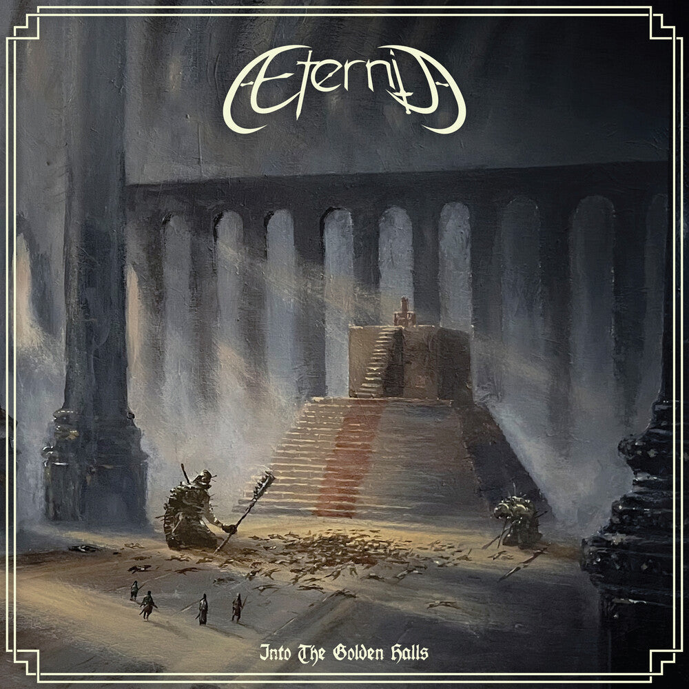 the album cover for Aeternia - Into The Golden Halls