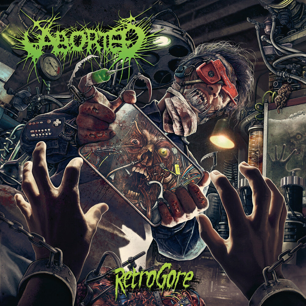 the album cover for Aborted - Retrogore