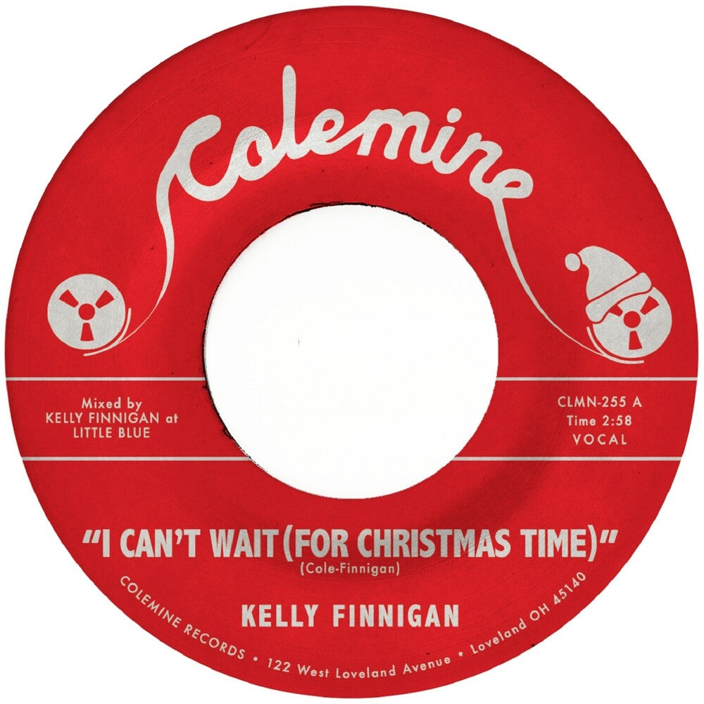 the album cover for Kelly Finnigan - Can't Wait (For Christmas Time)