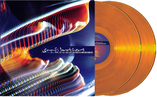 the album cover for Saafi Brothers - Relaxed Blur - Orange [Colored Vinyl] (Org)