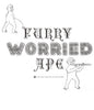 the album cover for Badge Epoch - Furry Worried Ape