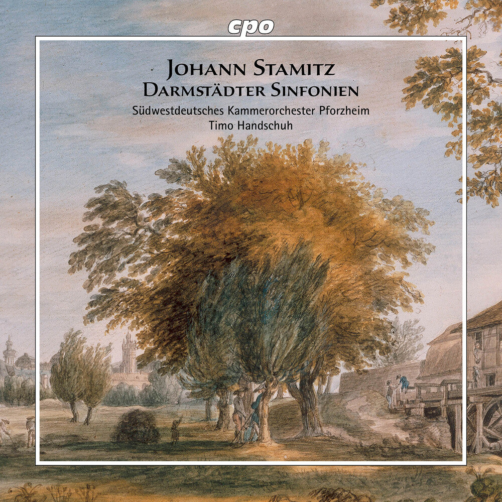 the album cover for Sudwestdeutsches Kammerorchester Pforzheim - Darmstadter Sinfonien (Darmstadt Symphonies)