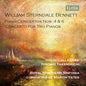 the album cover for Simon Callaghan - William Sterndale Bennett: Pno Con Nos. 4 & 6 & Co