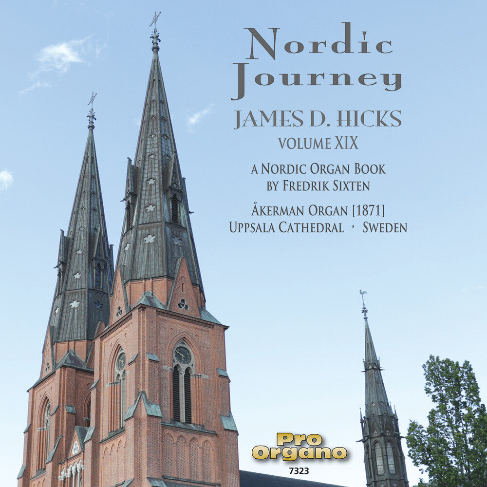 the album cover for James Hicks  D. - Nordic Journey Vol. 19