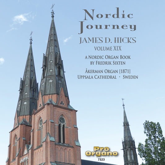 the album cover for James Hicks  D. - Nordic Journey Vol. 19