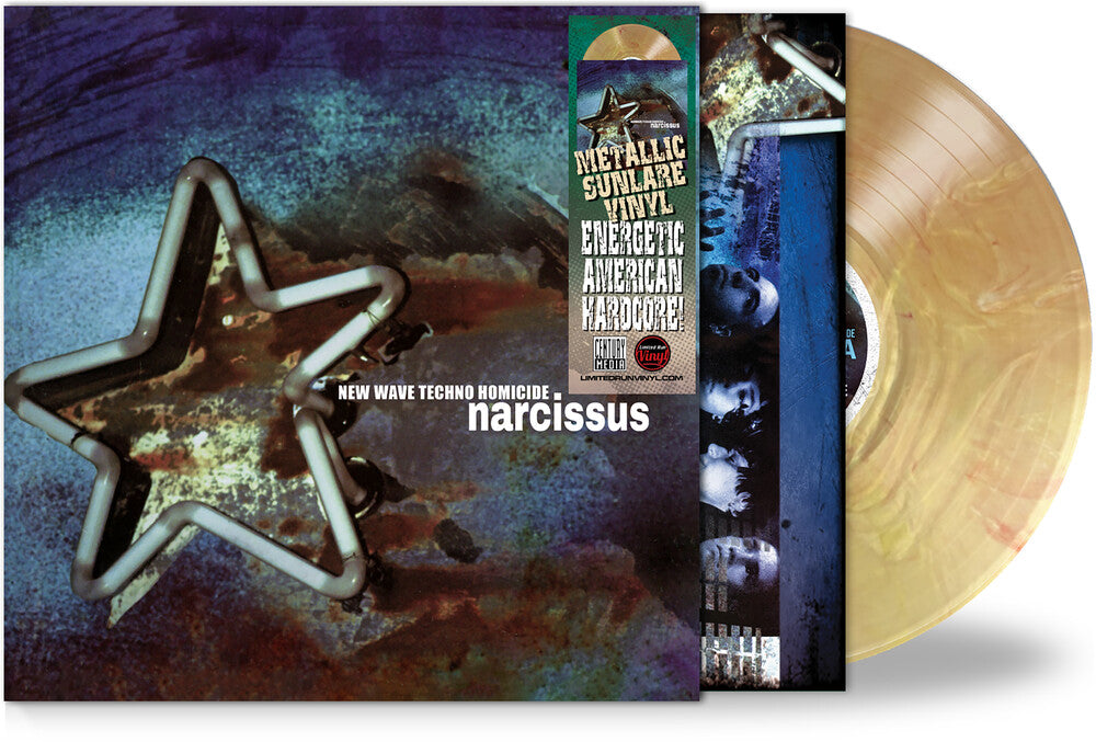 the album cover for NARCISSUS - New Wave Techno Homicide [Colored Vinyl] [Limited Edition] (Aniv)