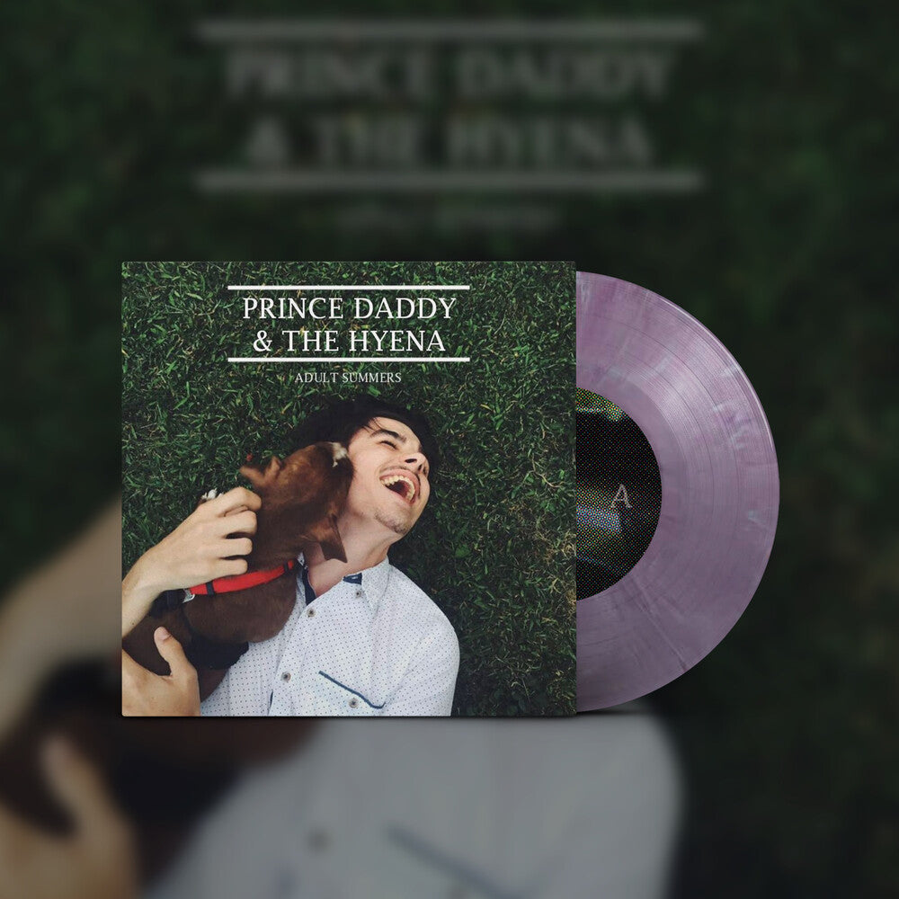 the album cover for Prince Daddy & The Hyena - Adult Summers [Colored Vinyl] (Eco) (Lav)