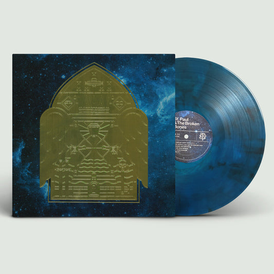 the album cover for St. Paul & The Broken Bones - Sea Of Noise (Blue) [Colored Vinyl] (Ofgv) (Smok)