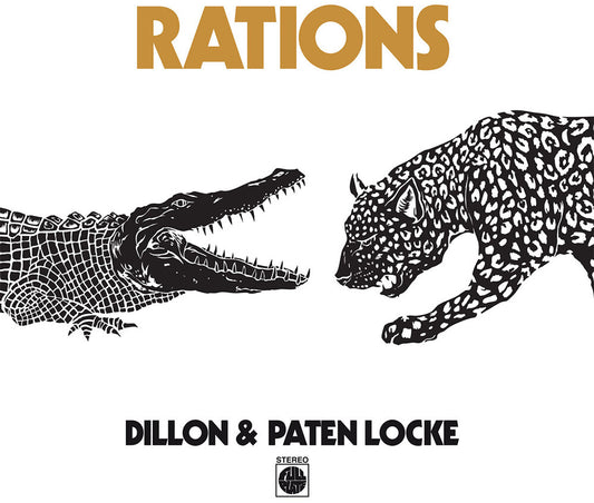 the album cover for Dillon & Paten Locke - Rations