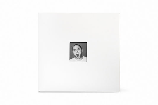 the album cover for Mac Miller - GO:OD AM (10th Anniversary) -  [White (Disc 1 &amp; 2) and Yellow (Disc 3) LP]