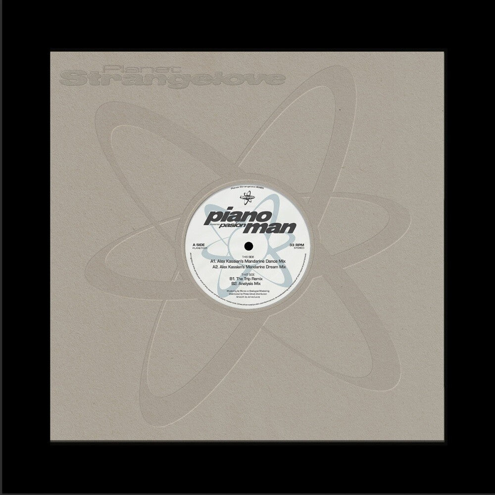 the album cover for Pianoman - Pasion (Alex Kassian Mixes)