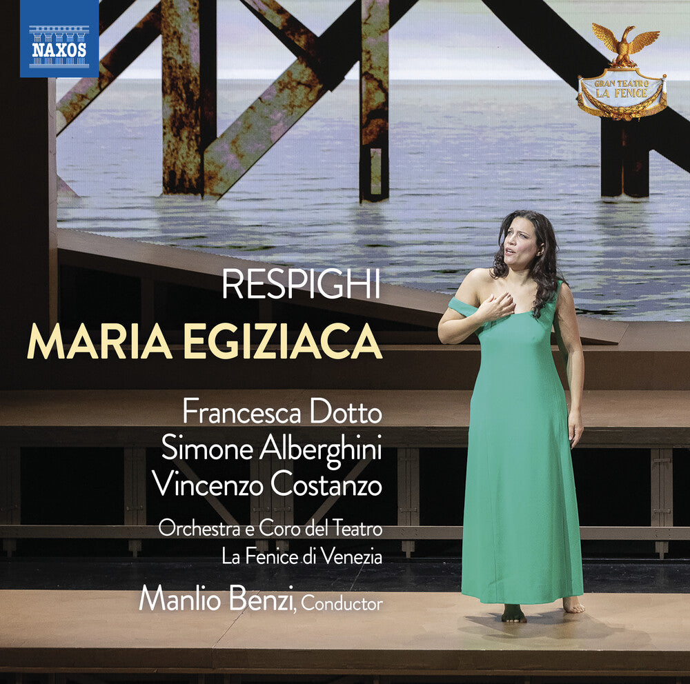 the album cover for Francesca Dotto - Respighi: Maria Egiziaca