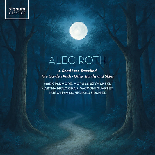 the album cover for Mark Padmore - Alec Roth: Road Less Travelled