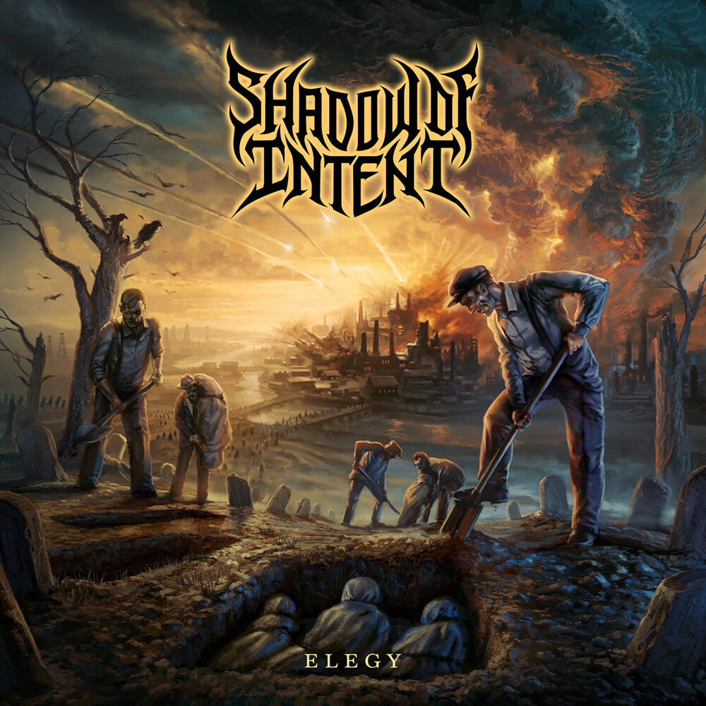 the album cover for Shadow of Intent - Elegy - Custard