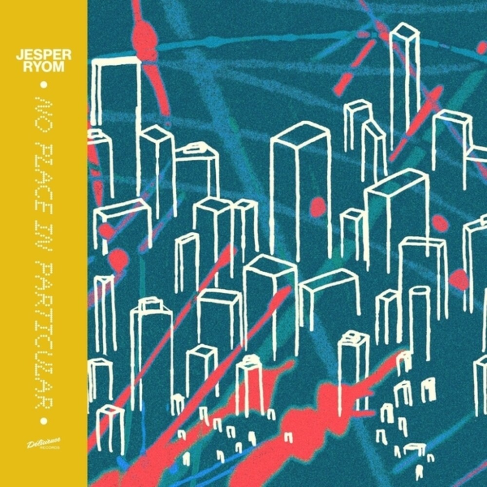 the album cover for Jesper Ryom - No Place In Particular