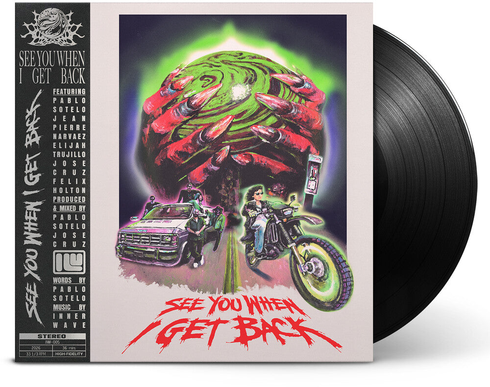 the album cover for Inner Wave - See You When I Get Back (Ofgv)