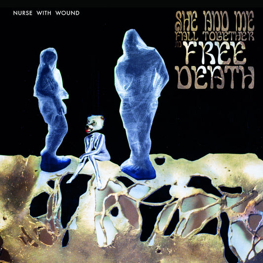 the album cover for Nurse With Wound - Me And She Fall Together In Free Death [Colored Vinyl]