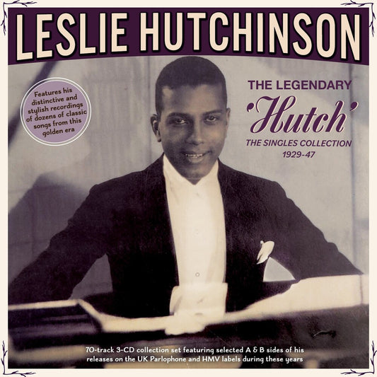 the album cover for Leslie Hutchinson - Legendary 'hutch': The Singles Collection 1929-47