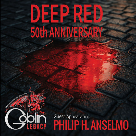 the album cover for Goblin Legacy - Deep Red (Aniv)