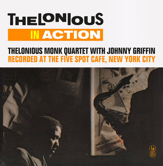 the album cover for Thelonious Monk - Thelonious In Action