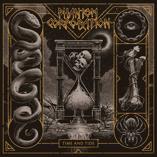 the album cover for Phantom Corporation - Time And Tide