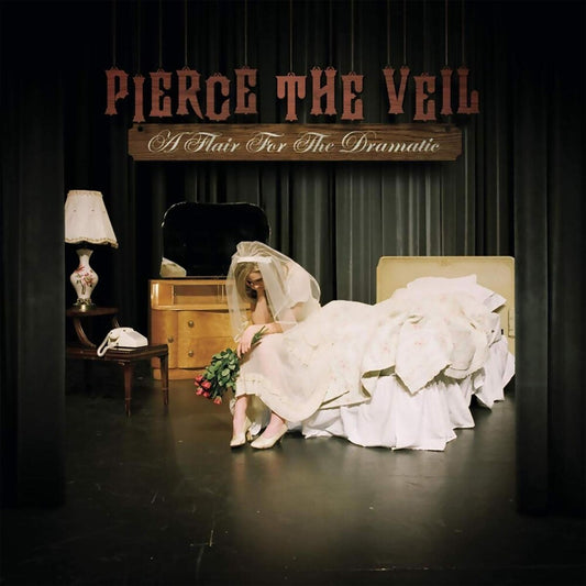the album cover for Pierce The Veil - Flair For The Dramatic [Colored Vinyl] (Wht)