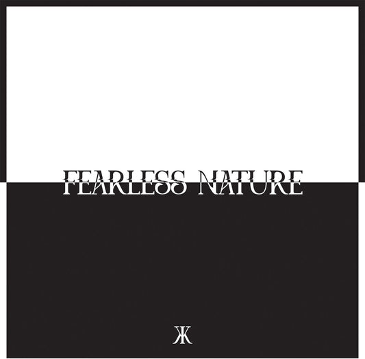 the album cover for Kid Kapichi - Fearless Nature - White