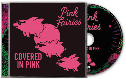the album cover for Pink Fairies - Covered in Pink