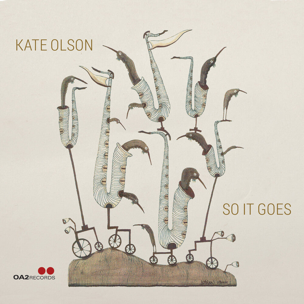 the album cover for Kate Olson - So It Goes