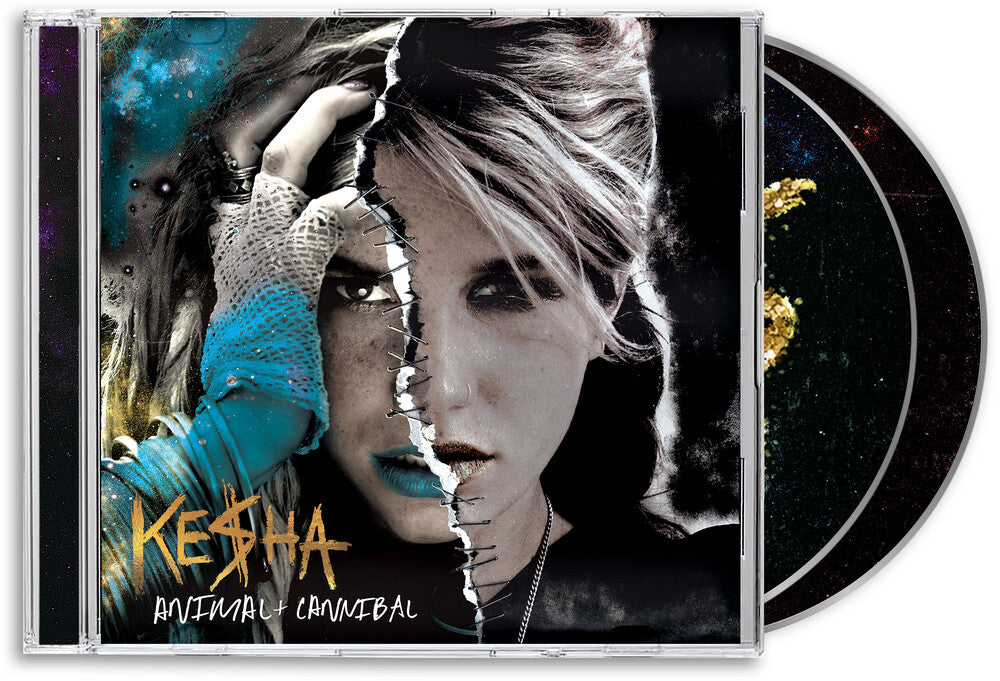 the album cover for Kesha - Animal + Cannibal (Bonus Tracks) (Aniv) (Holo)