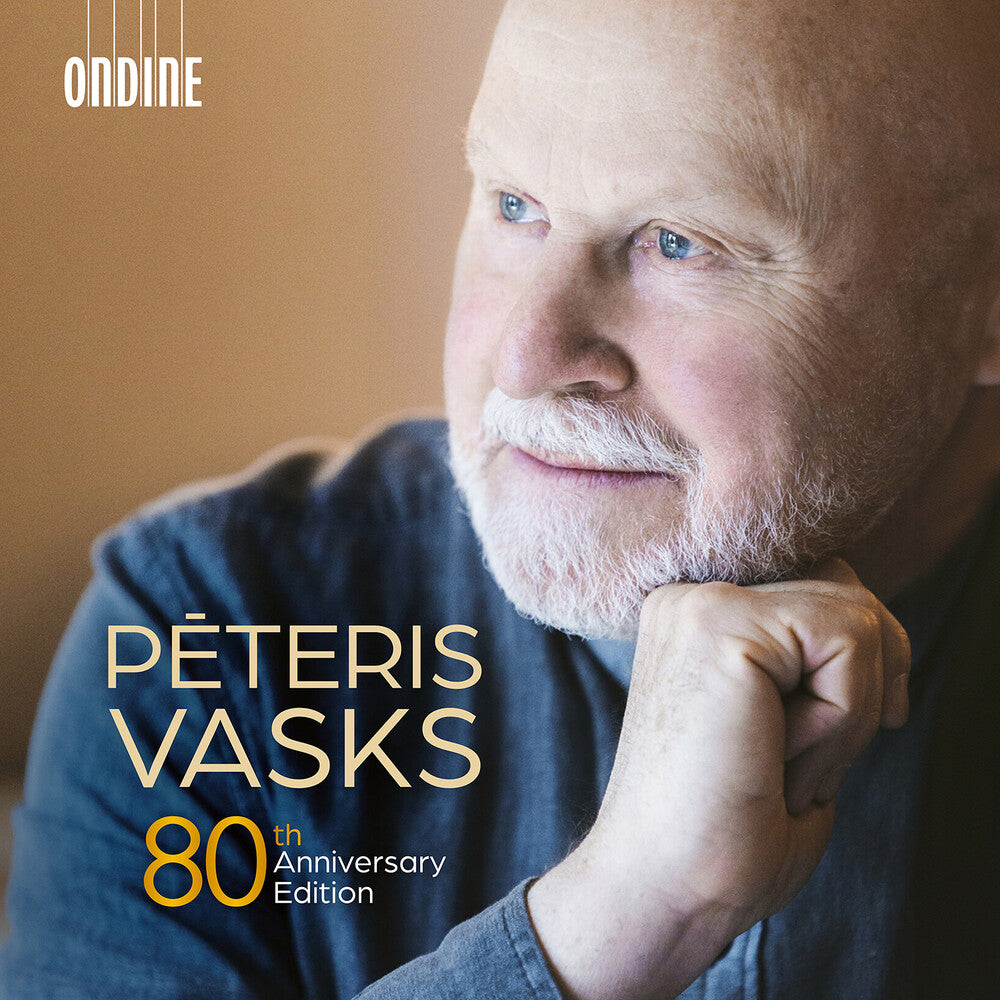 the album cover for John Storgards - Peteris Vasks: 80th Anniversary Edition