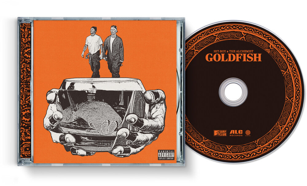 the album cover for Hit-Boy & The Alchemist - Goldfish