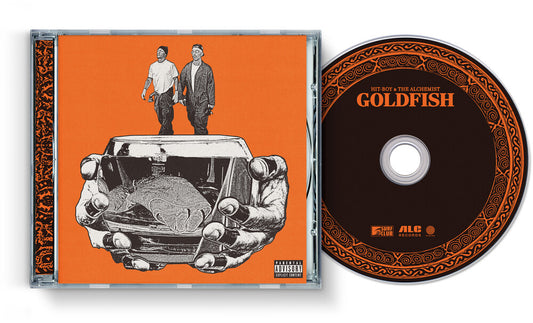 the album cover for Hit-Boy & The Alchemist - Goldfish