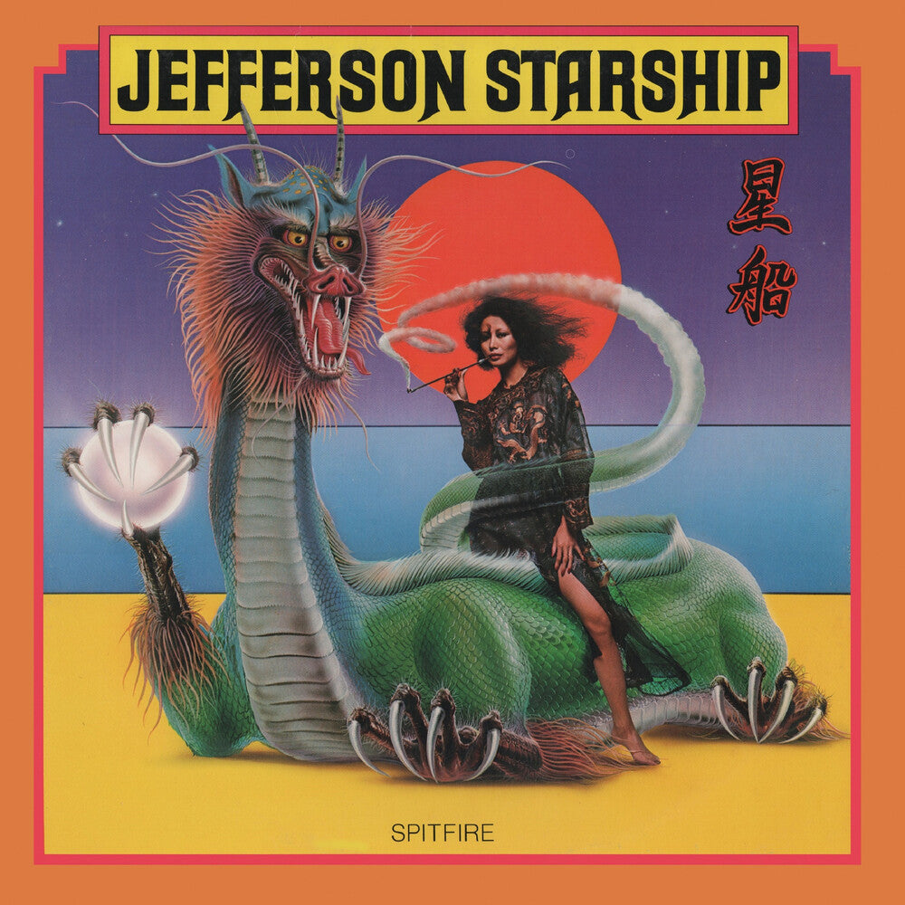 the album cover for Jefferson Starship - Spitfire [Colored Vinyl] (Ylw) (Aniv)
