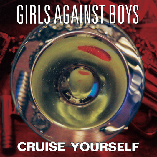 the album cover for Girls Against Boys - Cruise Yourself - Gold [Colored Vinyl] (Gol) [Remastered]