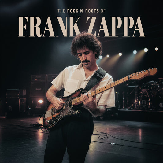 the album cover for Frank Zappa - Rock N Roots Of [Clear Vinyl]