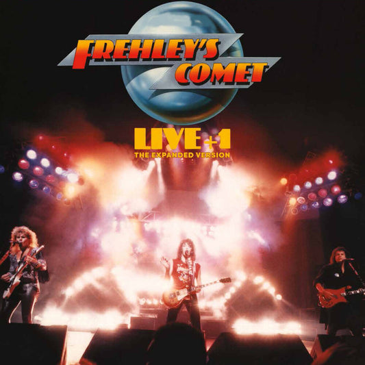 the album cover for Frehley's Comet - Live +1 (Bonus Tracks) [Colored Vinyl] (Gate) (Slv) (Exp)