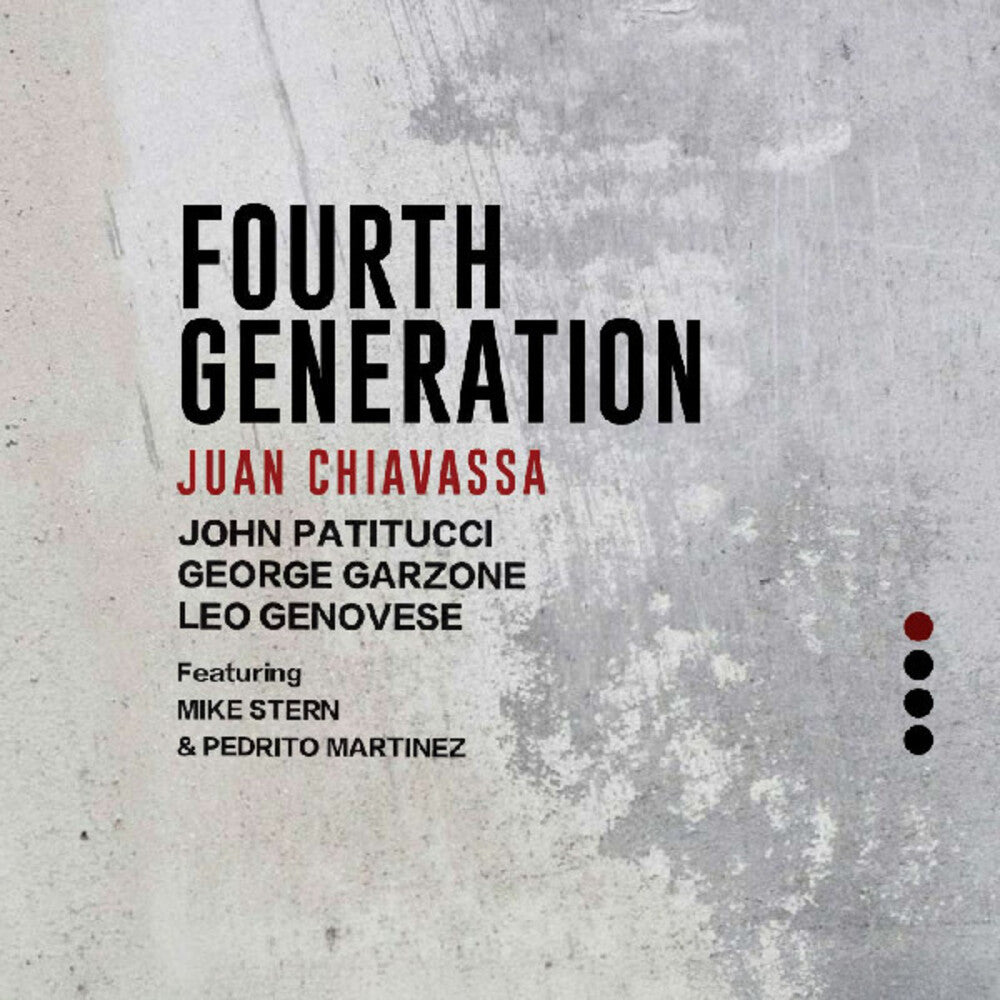 the album cover for Juan Chiavassa - Fourth Generation [Colored Vinyl] (Gry) [180 Gram] (Mrb)