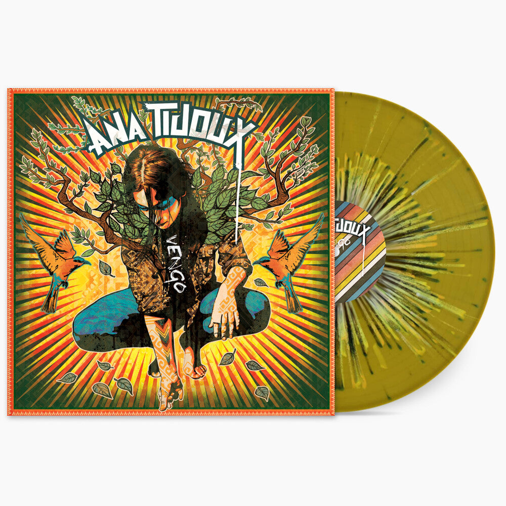 the album cover for Ana Tijoux - Vengo [Colored Vinyl] [Limited Edition] (Oliv) (Spla)