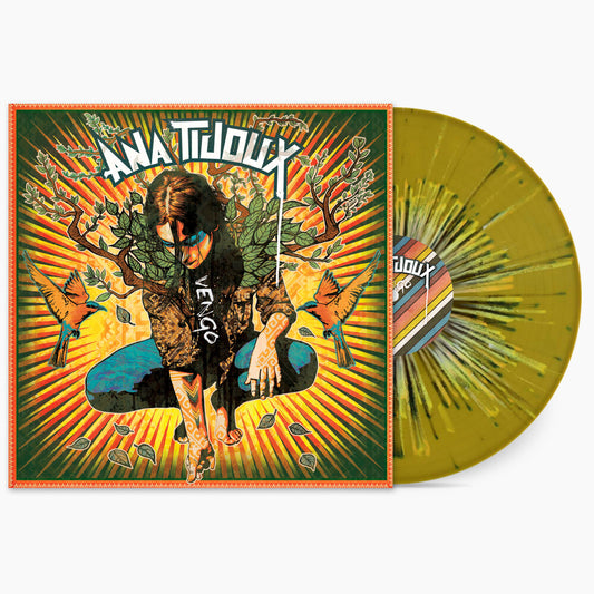the album cover for Ana Tijoux - Vengo [Colored Vinyl] [Limited Edition] (Oliv) (Spla)