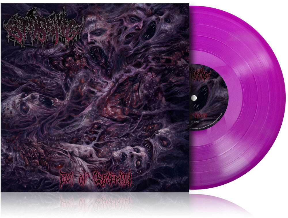 the album cover for Stabbing - Eon Of Obscenity