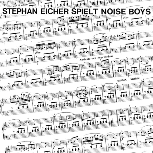 the album cover for Stephan Eicher - Spielt Noise Boys [Colored Vinyl] (Wht)