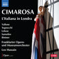 the album cover for Angela Vallone - Cimarosa: L'italiana In Londra