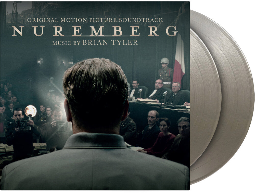 the album cover for Brian Tyler  (Colv) (Ltd) (Ogv) (Slv) - Nuremberg - O.S.T. [Colored Vinyl] [Limited Edition] [180 Gram] (Slv)
