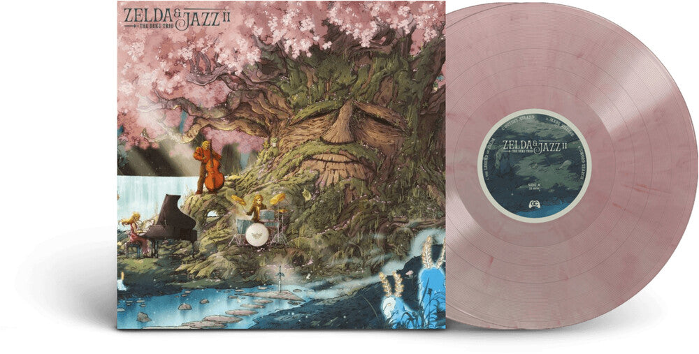 the album cover for Deku Trio (Blue) (Colv) (Ltd) (Pnk) (Iex) - Zelda & Jazz Ii [Indie Exclusive] (Blue) [Colored Vinyl] [Limited Edition] (Pnk)